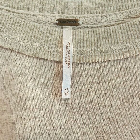 Free People Bohemian Cream Long Sleeve Shirt - Picture 13 of 13